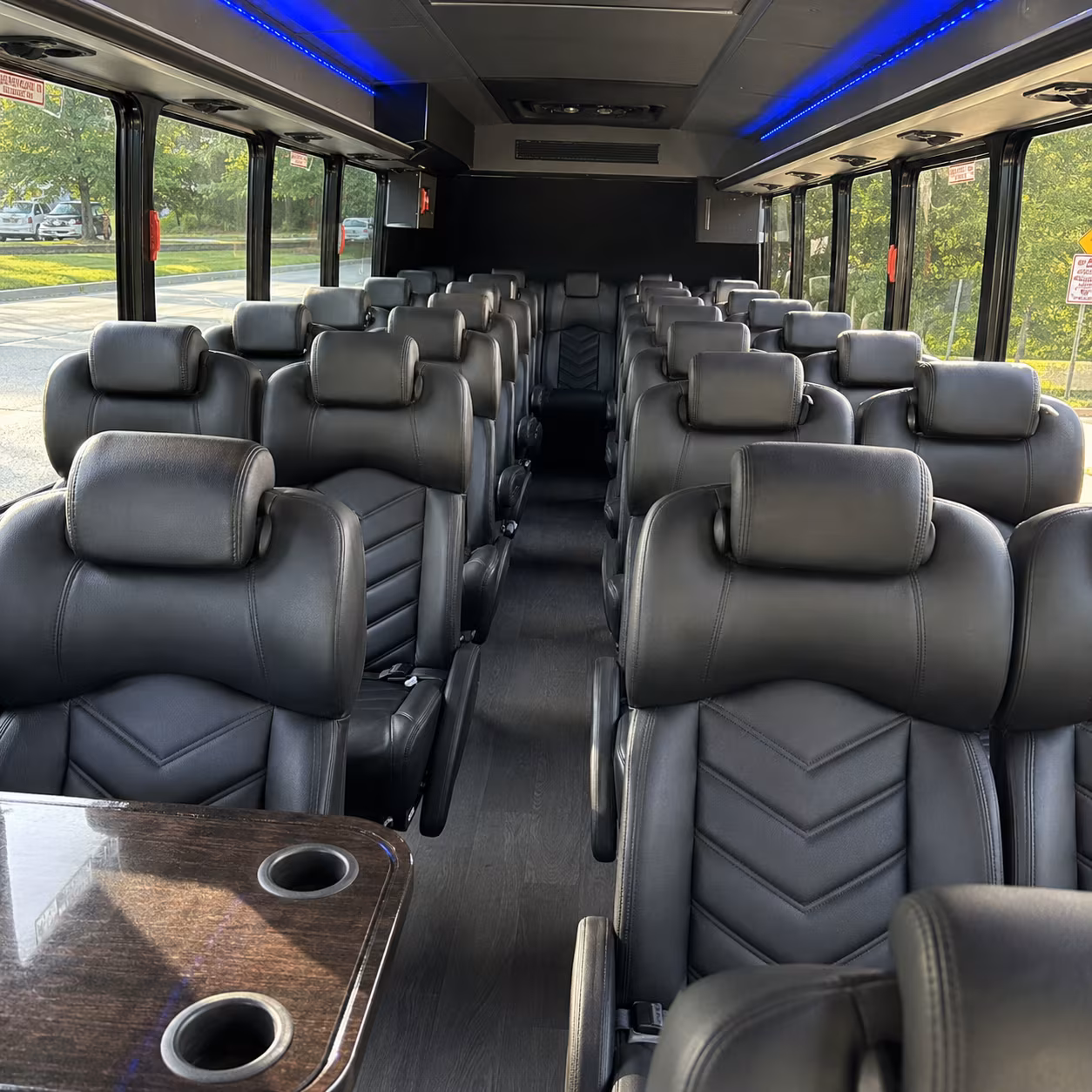 beaverton comfortable charter buses for government military personnel