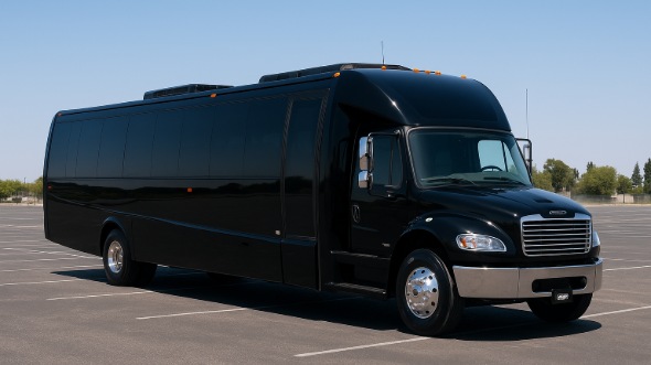 Exterior of Charter Bus Company Gresham's 20 Passenger Mini bus in Gresham