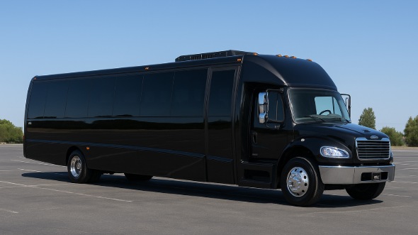 Exterior of Charter Bus Company Gresham's 25 Passenger Mini bus in Gresham