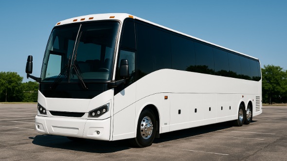 Exterior of Charter Bus Company Gresham's 55 Passenger Charter Bus in Gresham
