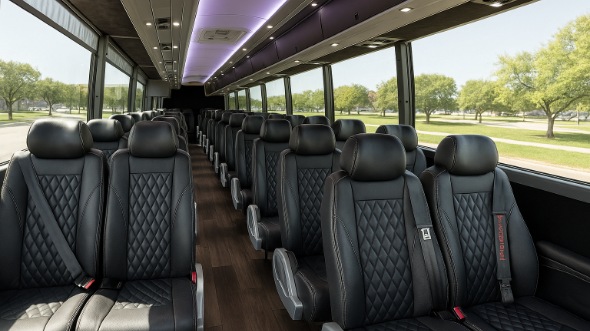corvallis 15 passenger minibus inside