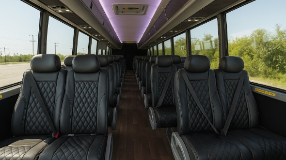 corvallis 20 passenger minibus inside