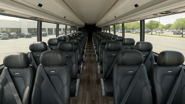 corvallis 28 passenger minibus inside